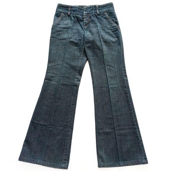 EXPRESS WOMEN'S BLUE JEANS SIZE 4 - Picture 1 of 7